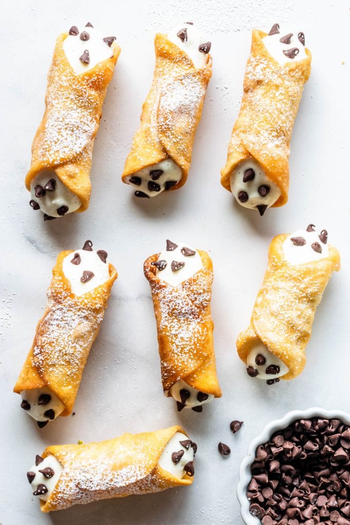 Cannoli made from scratch