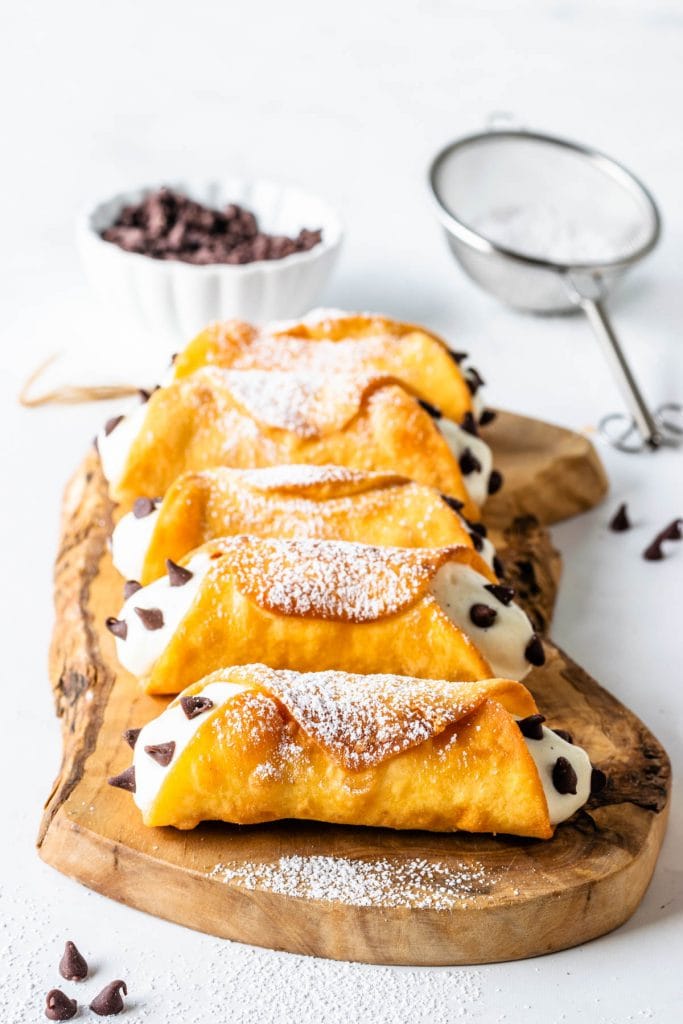 Cannoli Shells made from scratch