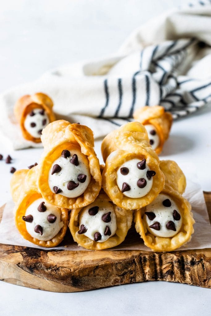 Cannoli shells made from scratch