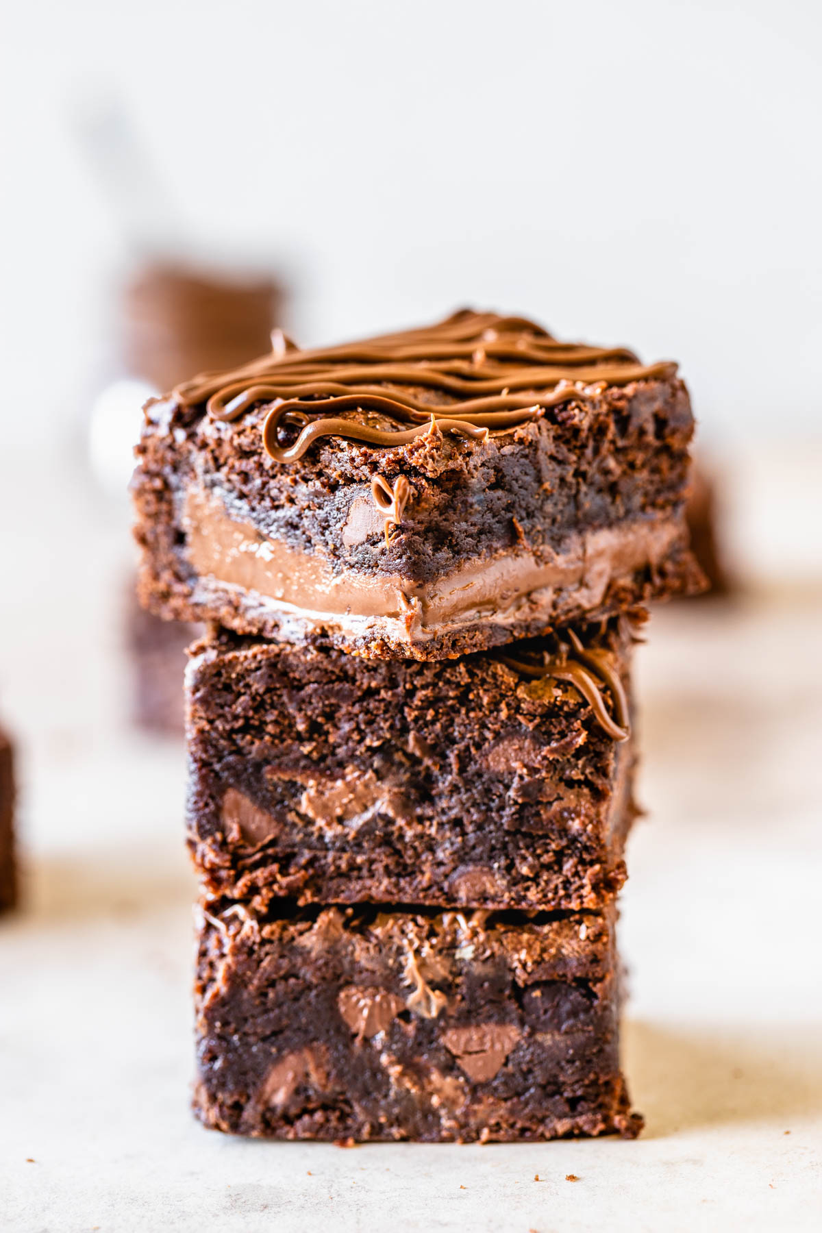 Nutella Brownies Recipe - Pies and Tacos