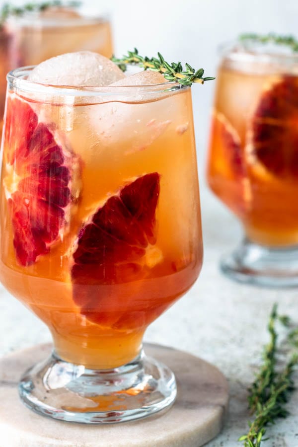blood orange cocktails