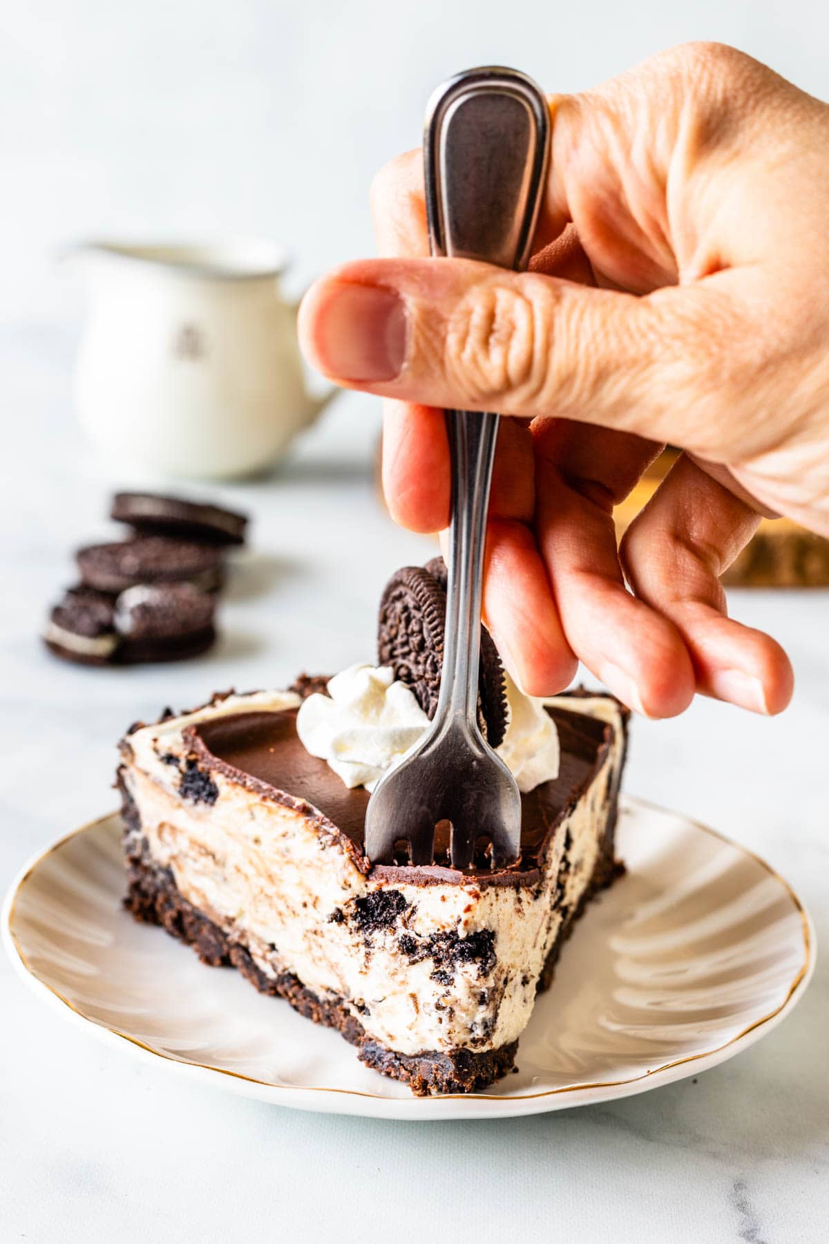 Cookies and Cream Pie Pies and Tacos