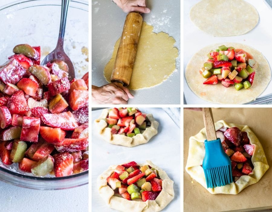how to make strawberry Galette