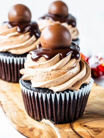 Lindt Truffle Chocolate Cupcakes