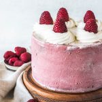 Raspberry Vegan Cake