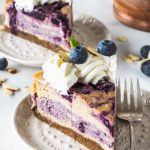 Almond Blueberry Vegan Cheesecake
