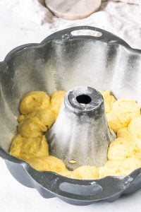 Chocolate Orange Marble Cake batter