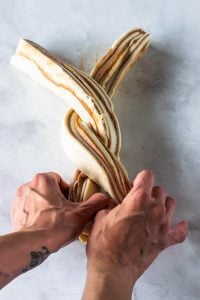 Vegan Cinnamon babka