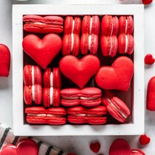 Heart Shaped Macarons