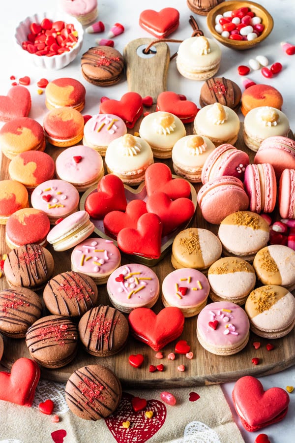 Valentine's Day Macarons