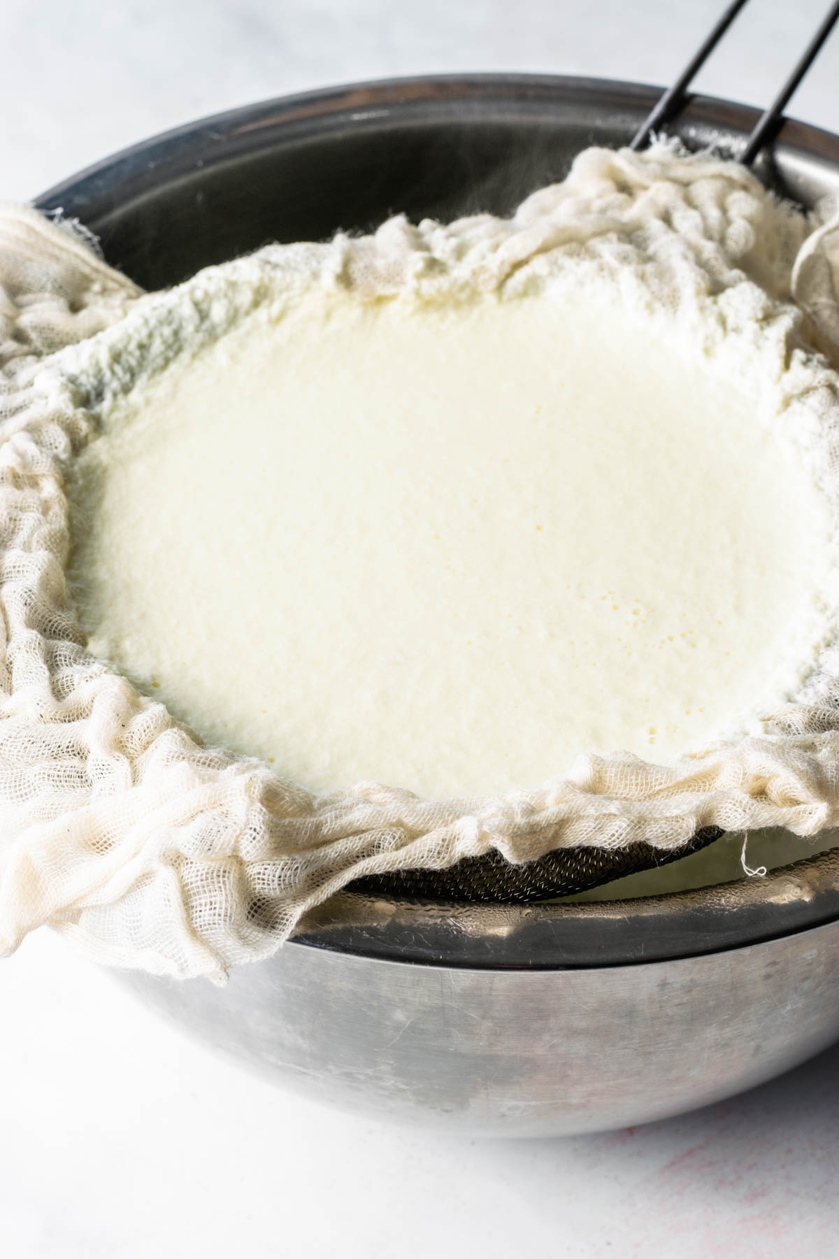 Strained Ricotta Homemade Ricotta Cheese - Pies and Tacos