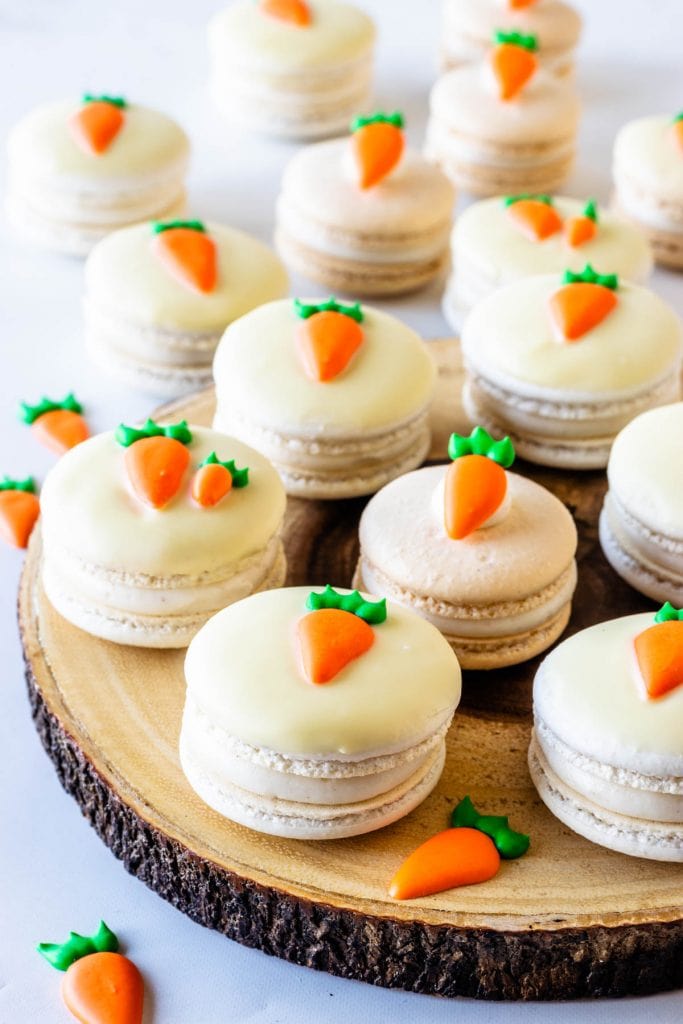 Carrot Cake Macarons