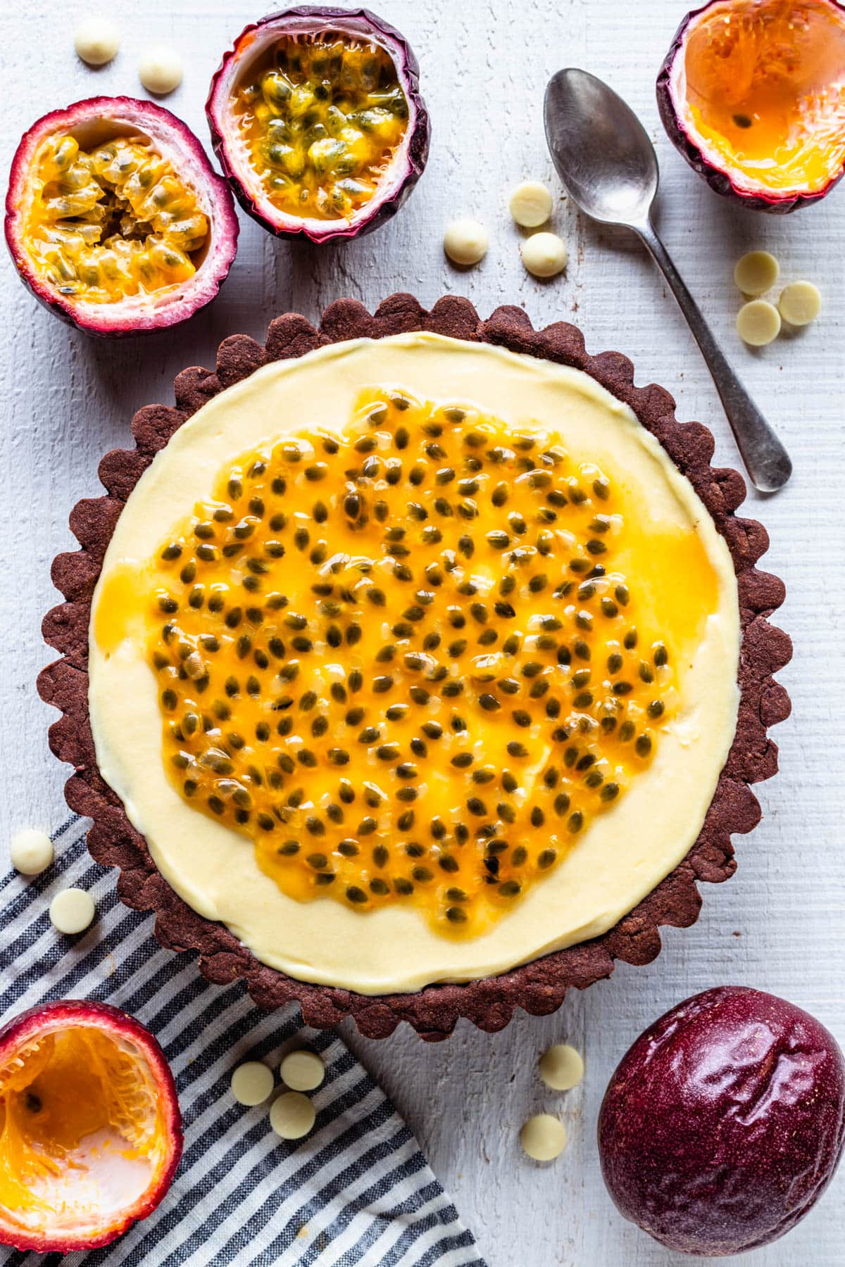 Passionfruit Tart - Pies and Tacos