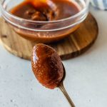 spoonful of dulce de leche without condensed milk.