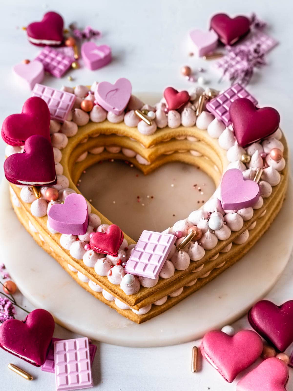 Heart Cake Tutorial {Surprise Inside Cake} - i am baker-hdcinema.vn