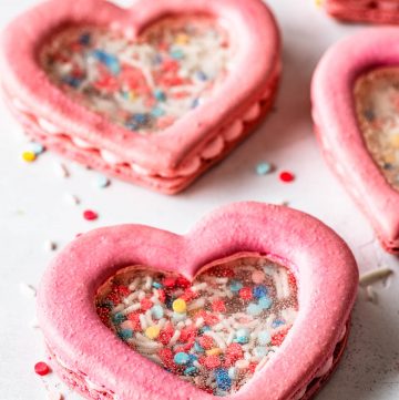 Heart Shaker Macarons