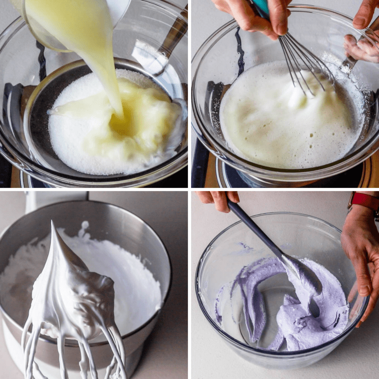 Carton Egg Whites Macarons Pies and Tacos