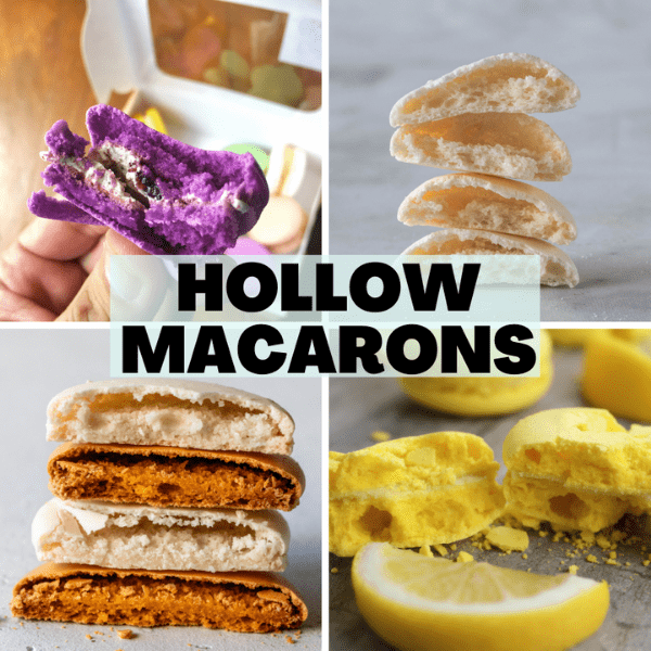 hollow macarons