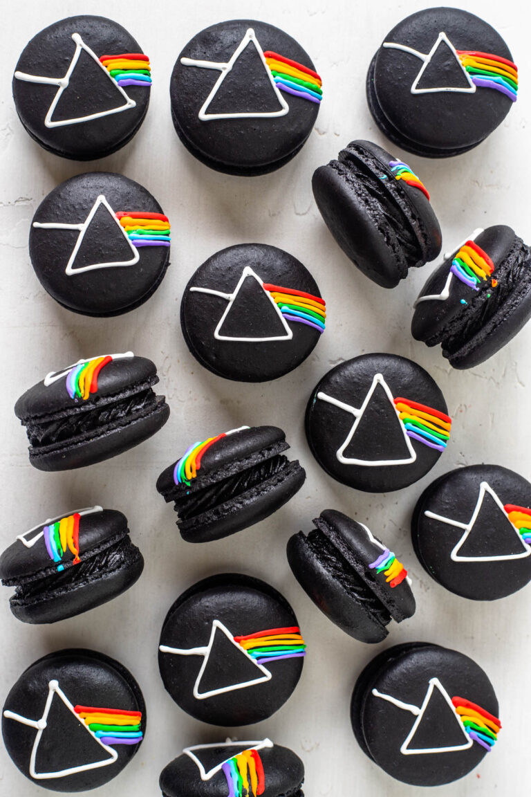 Pink Floyd Macarons