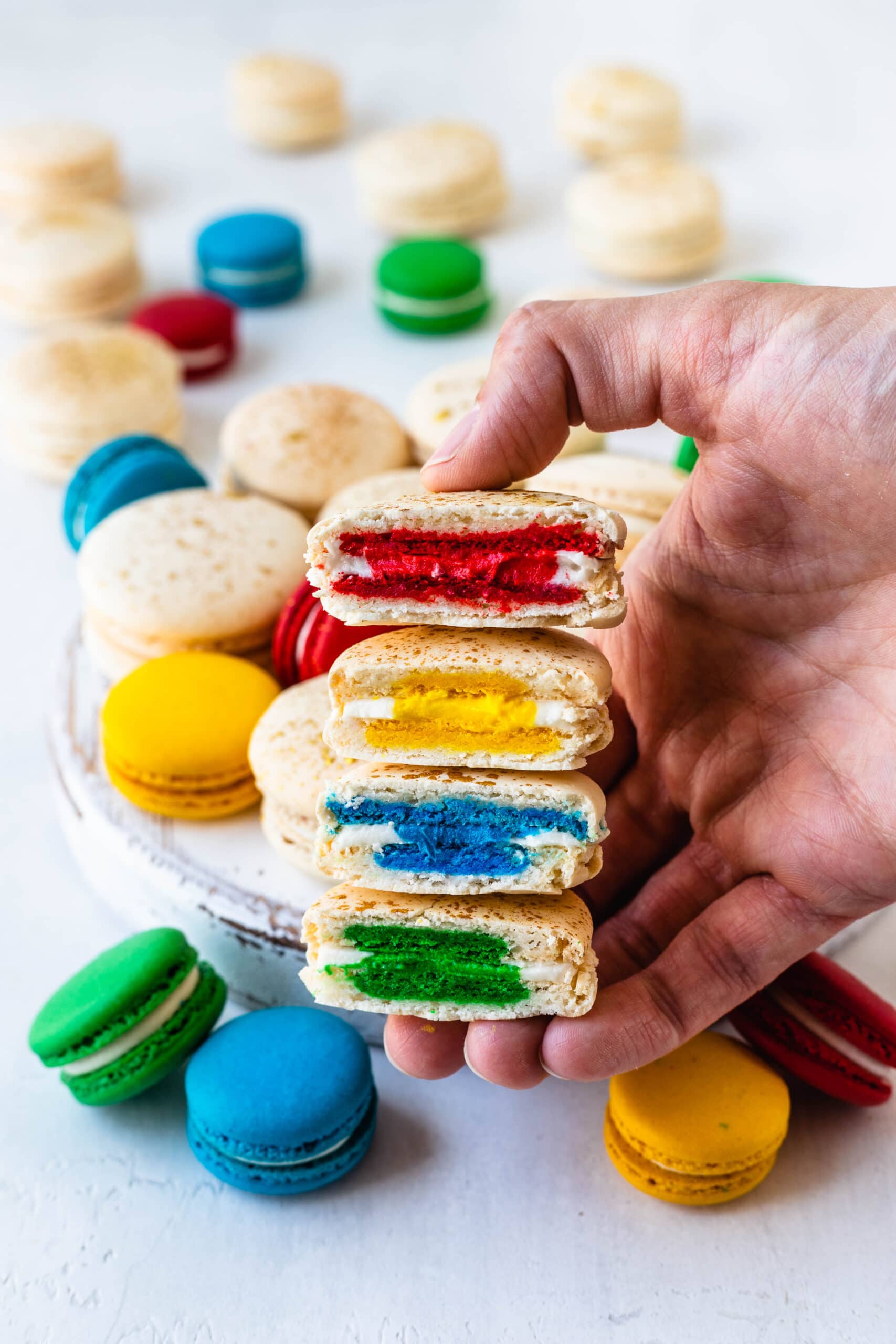 Harry Potter Hogwarts House Sorting Macarons