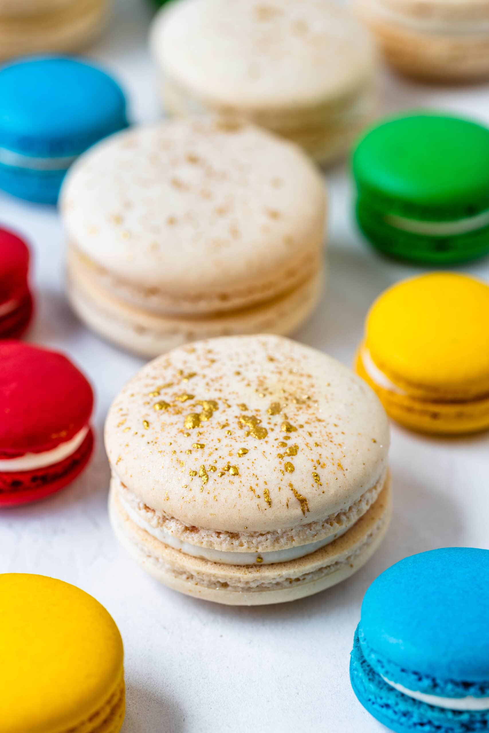 Harry Potter Hogwarts House Sorting Macarons - Pies and Tacos