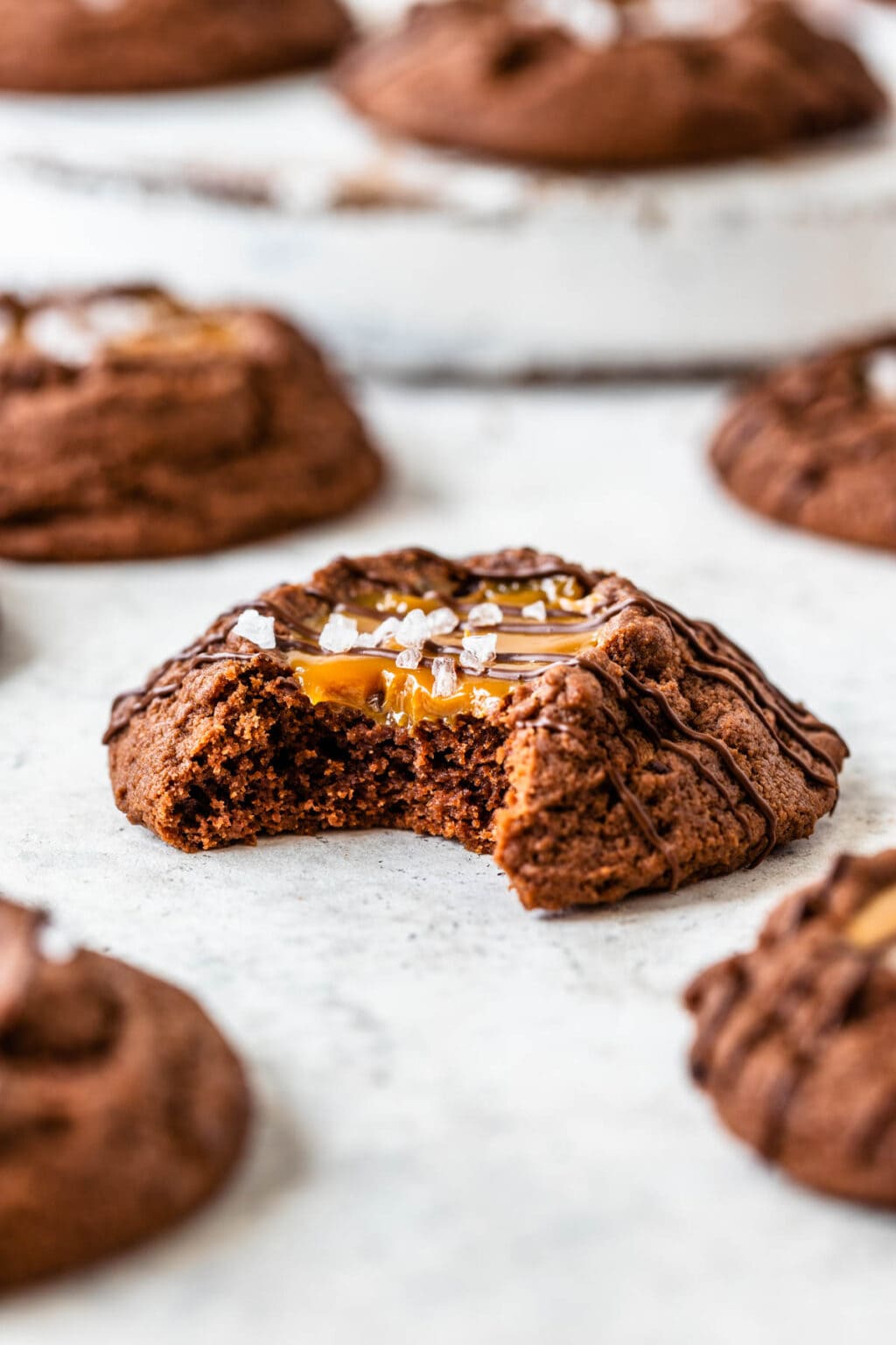 Sweetened Condensed Milk Chocolate Thumbprint Cookies Pies and Tacos