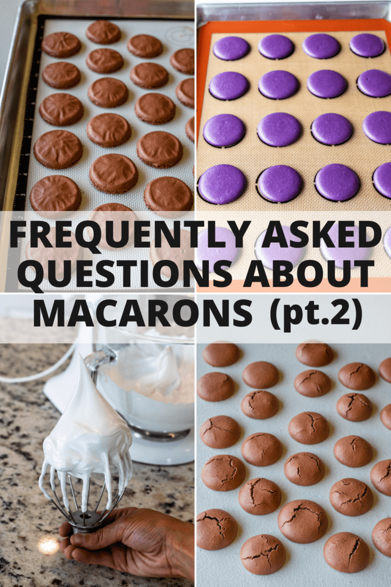 Frequently Asked Questions About Macarons (pt 2)