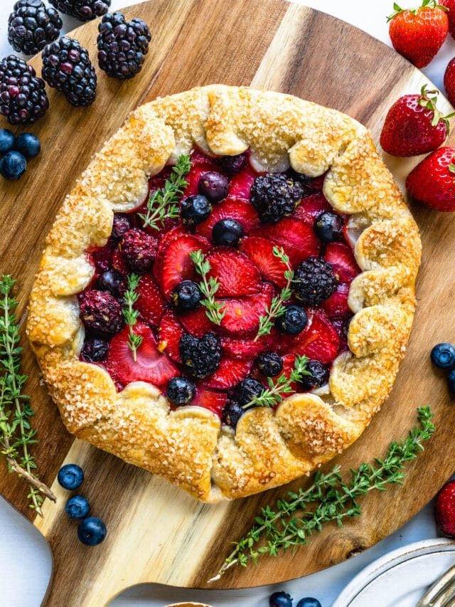 The Best Mixed Berry Galette Recipe Story Pies and Tacos