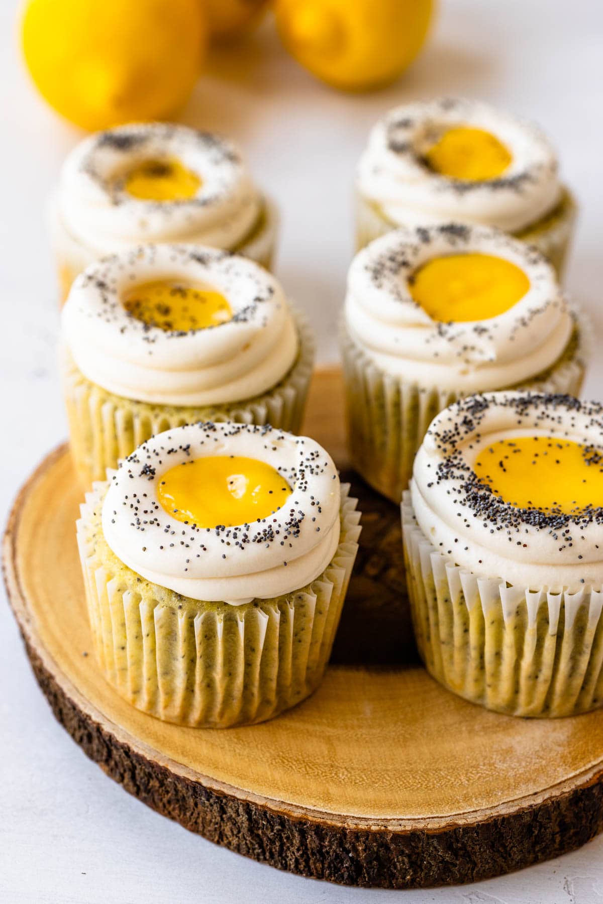 Lemon Poppy Seed Cupcakes Pies and Tacos