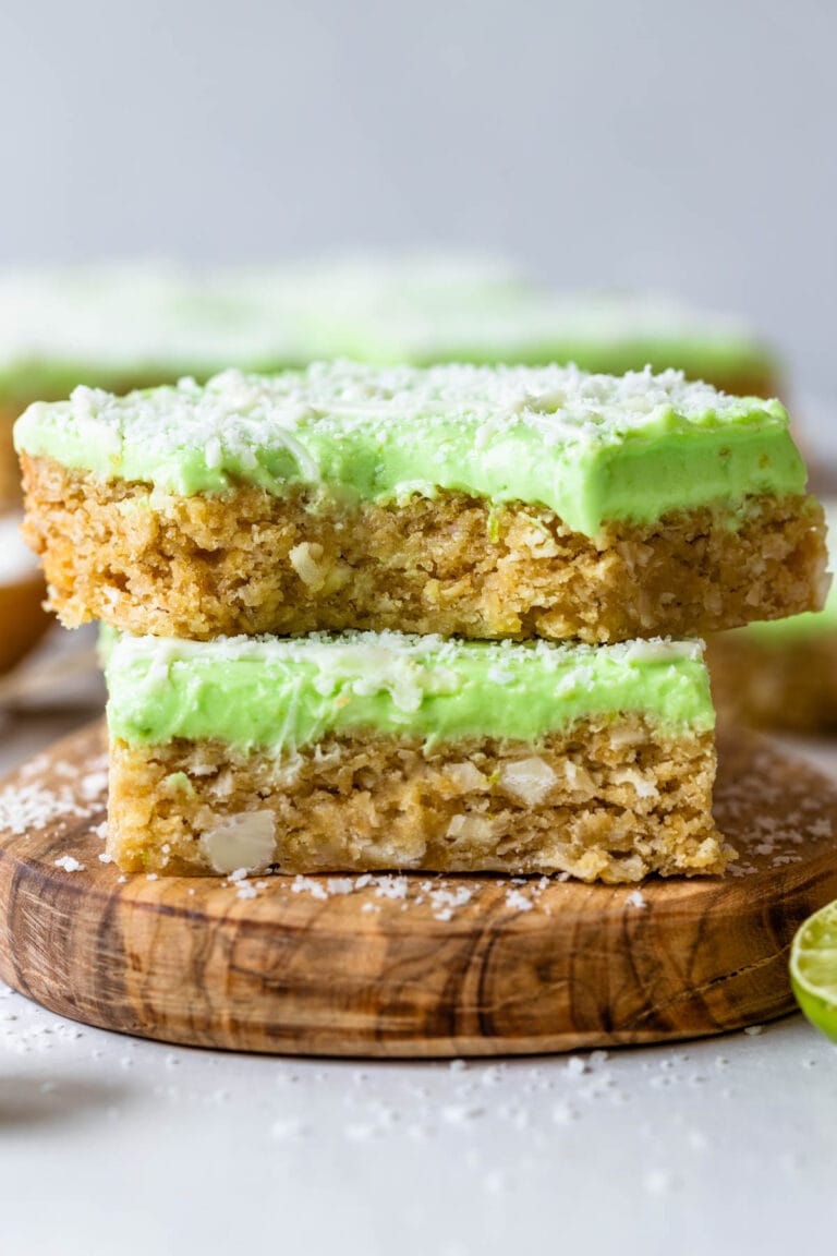 Lime Frosted Coconut Bars Starbucks