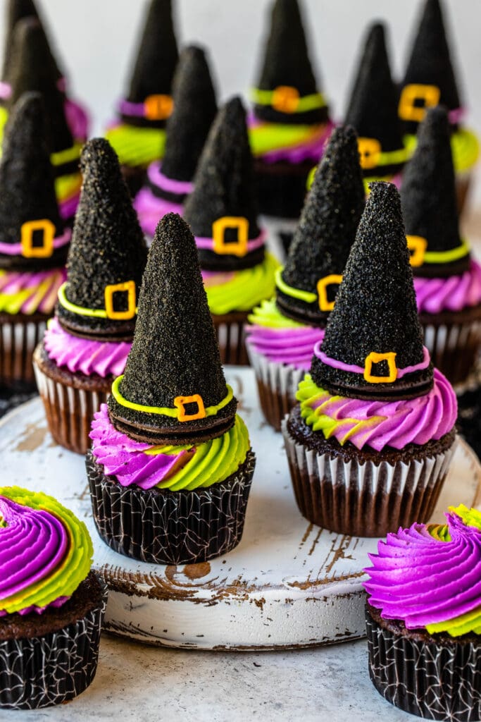 Witch Hat Cupcakes 
