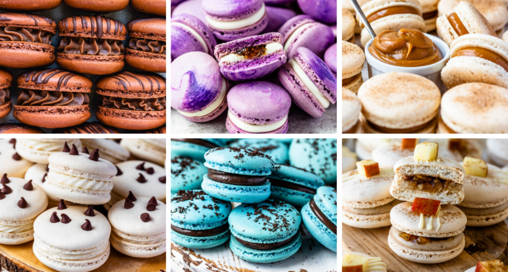 pictures of macarons.