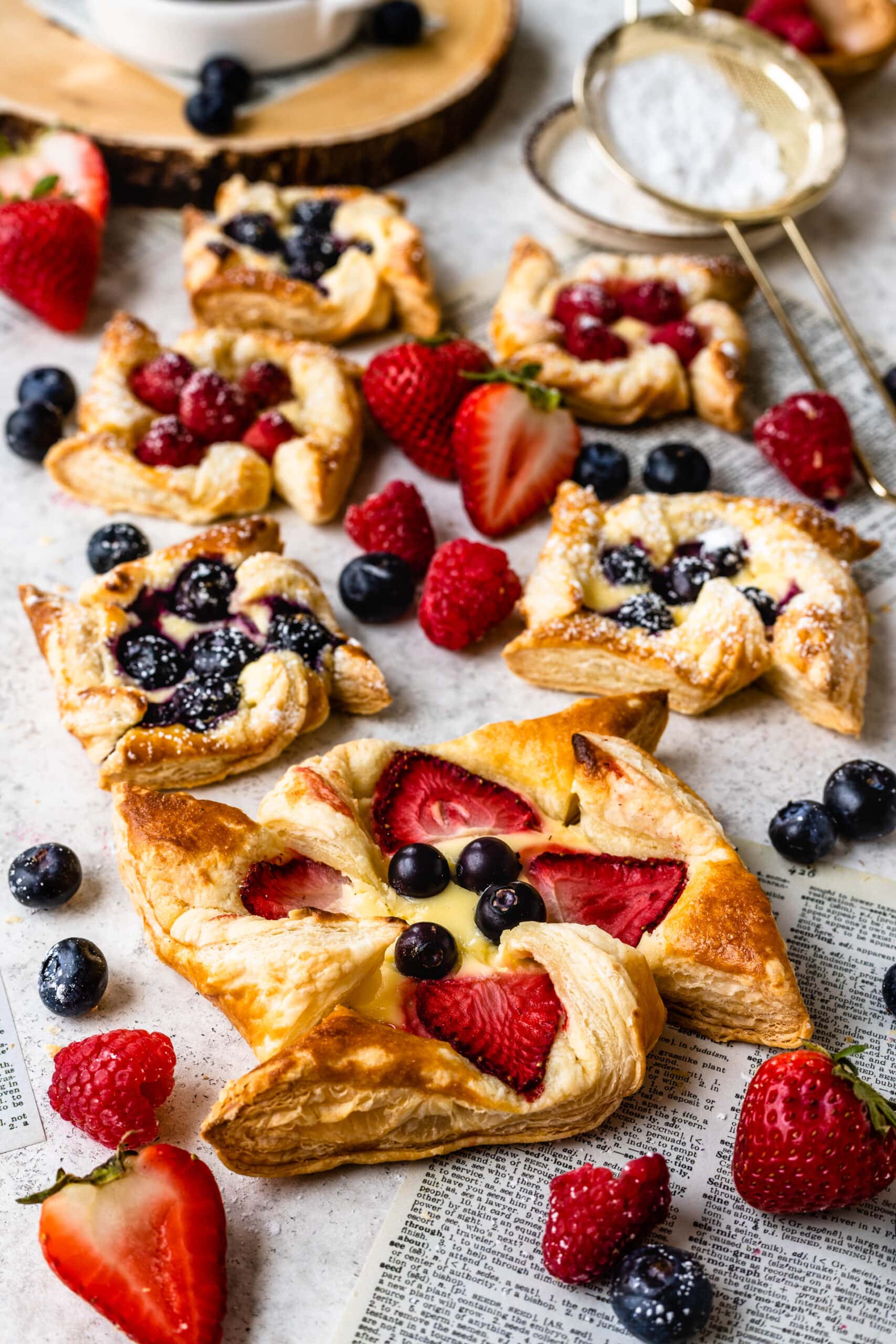 Puff Pastry Pinwheels