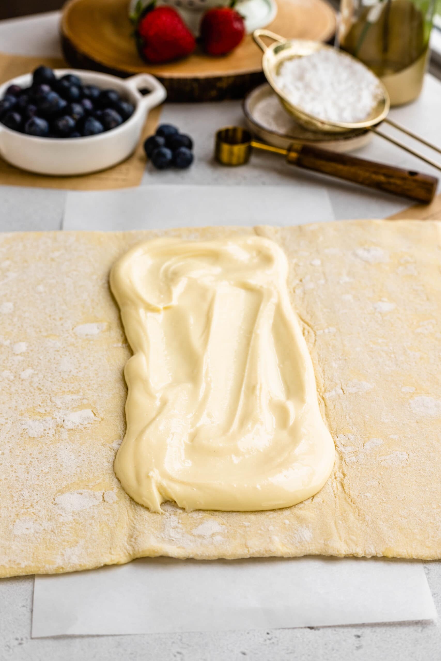 Cream Cheese Filling for Pastry - Pies and Tacos