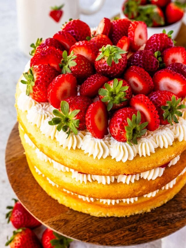 Strawberry Shortcake Cake Recipe Story