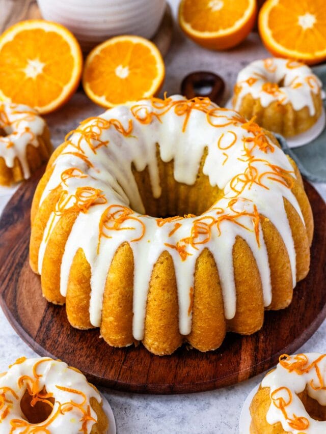 Orange Cake Recipe Story