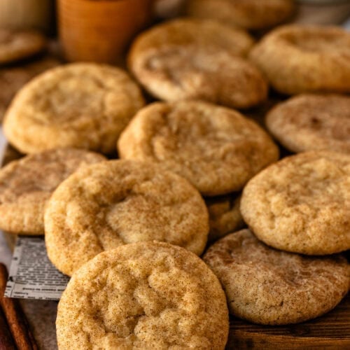 Snickerdoodle cookies soft and chewy delicious easy recipe.