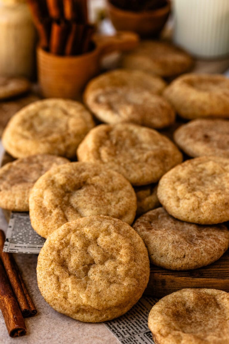 Snickerdoodle cookies soft and chewy delicious easy recipe.